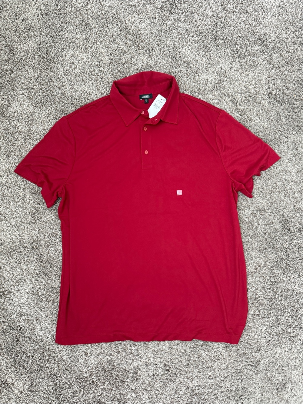 NWT Express Red Men's Polo Shirt